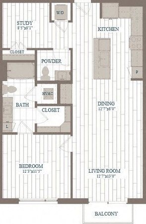 The Hudson Rockettes Floor Plan